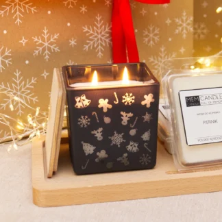 ZIMOWY CZAS -  ŚWIĄTECZNA ŚWIECA SOJOWA