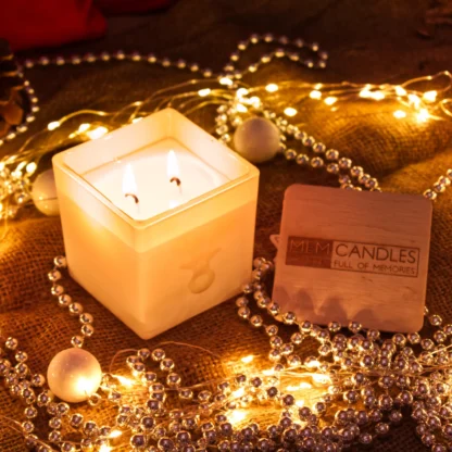 Świąteczna świeca sojowa - Renifer